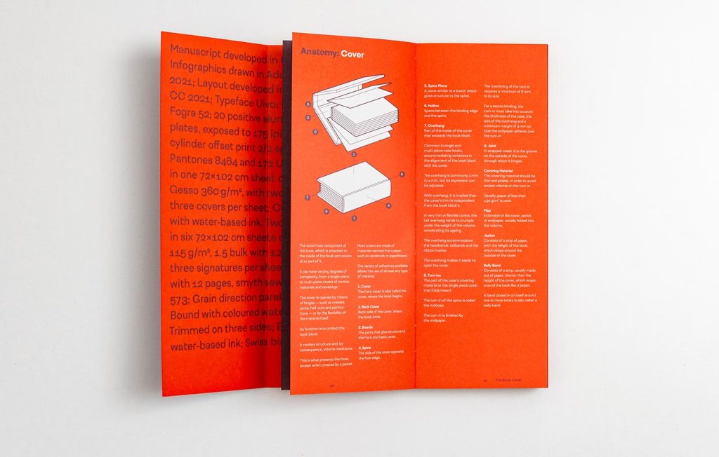 The book cover tripas interiores.