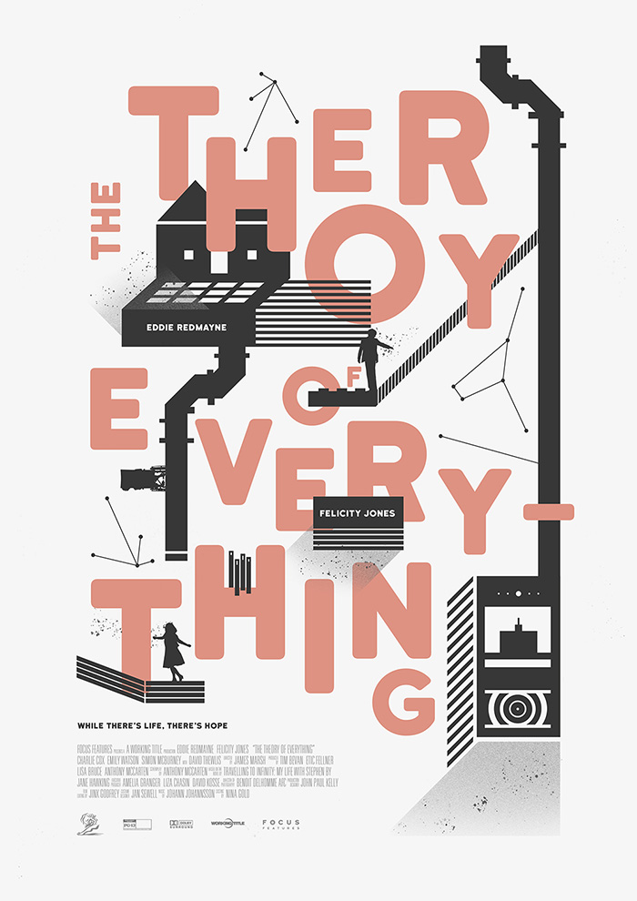The Theory of Everything. Cartel de Juanka Campos