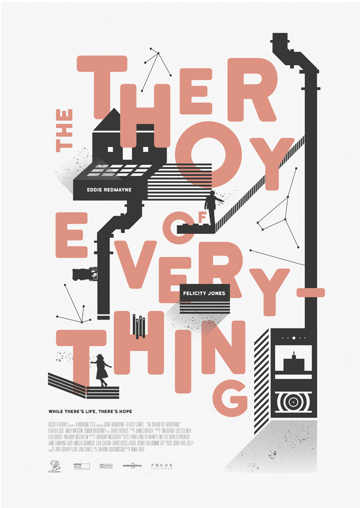 Cartel alternativo The Theory of Everything