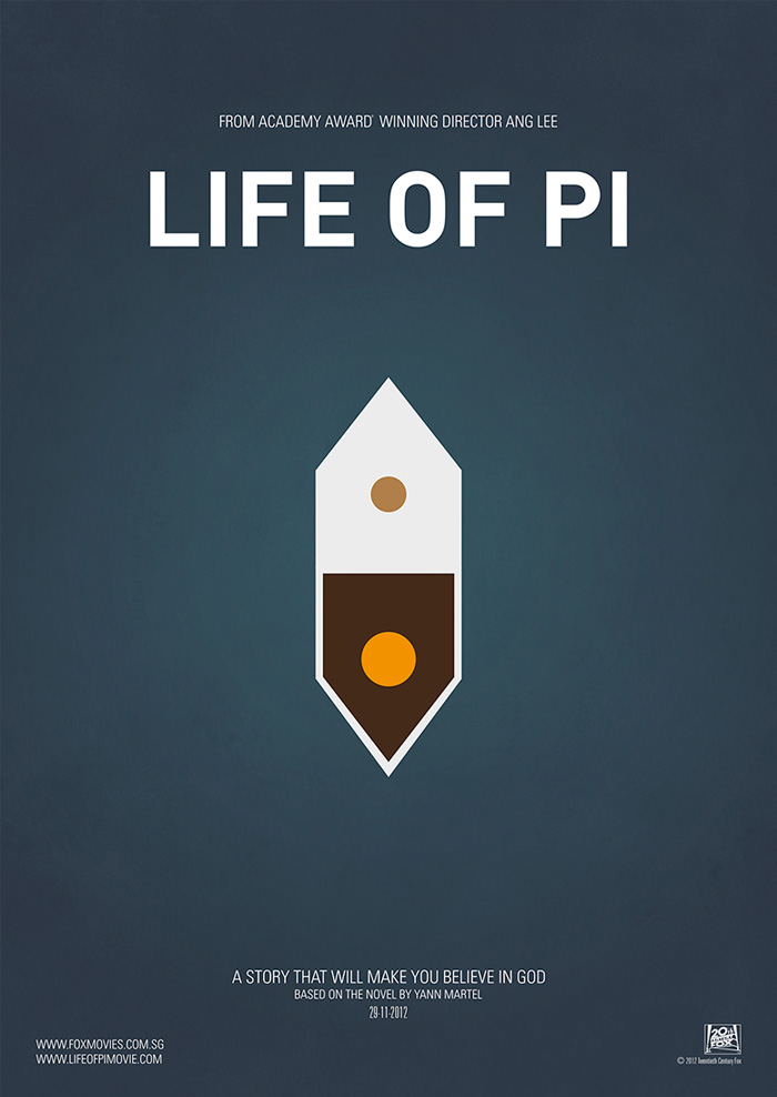Cartel alternativo Life of Pi