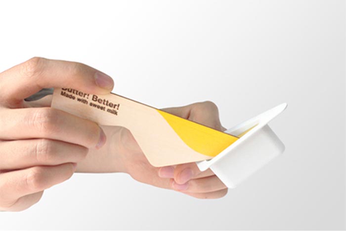 Packaging creativo original Yeongkeun Better Butter