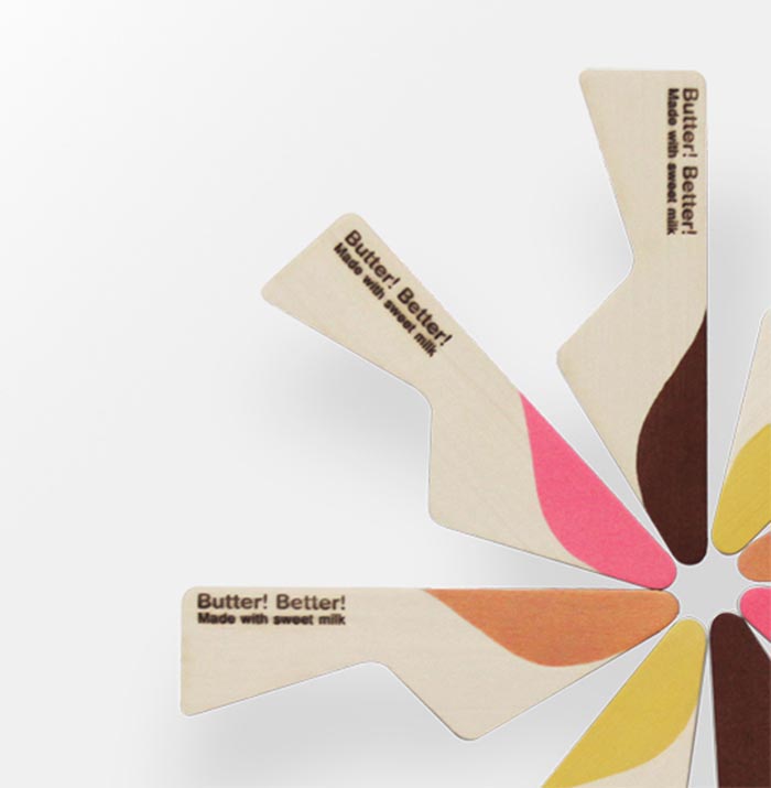 Packaging creativo original Yeongkeun Better Butter