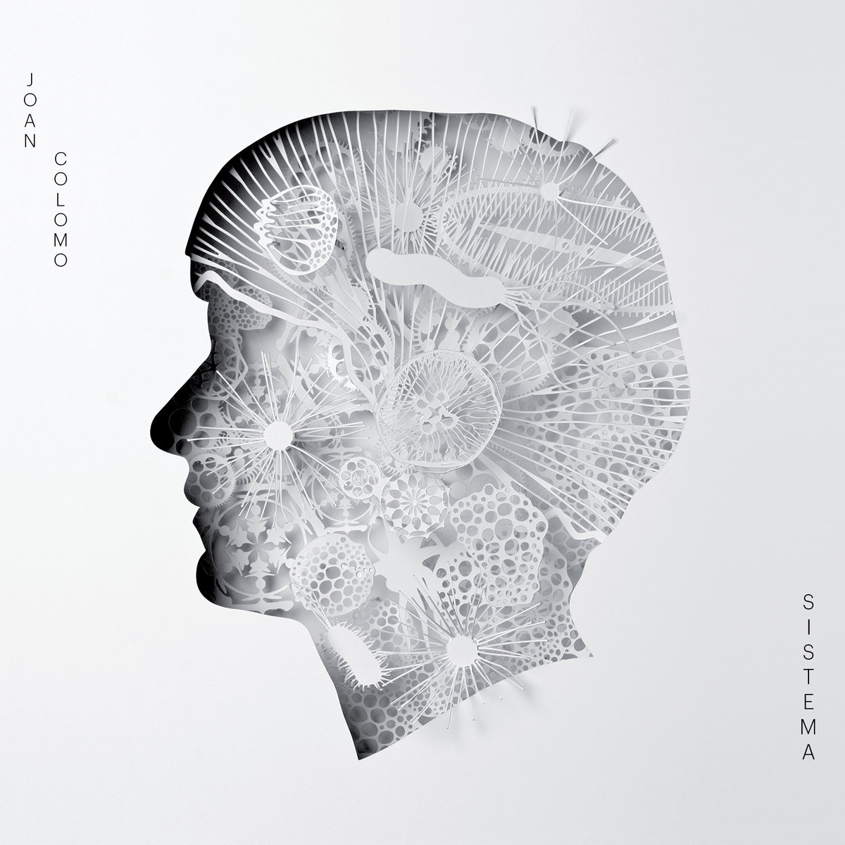 Diseño de portada del disco Sistema. Joan Colomo. Lo Siento Studio
