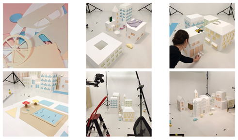 adrian and gidi artistas fotografia producto paper craft