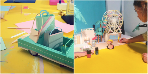 adrian and gidi artistas fotografia producto paper craft