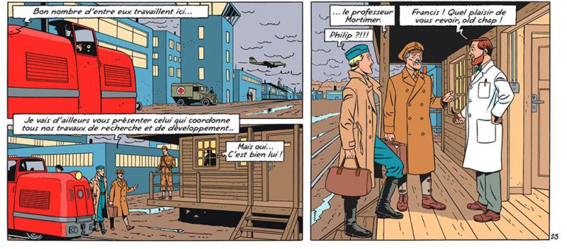 cómics belgas blake y mortimer