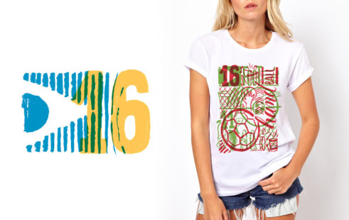 camiseta serigrafia deportes rio janeiro 2016