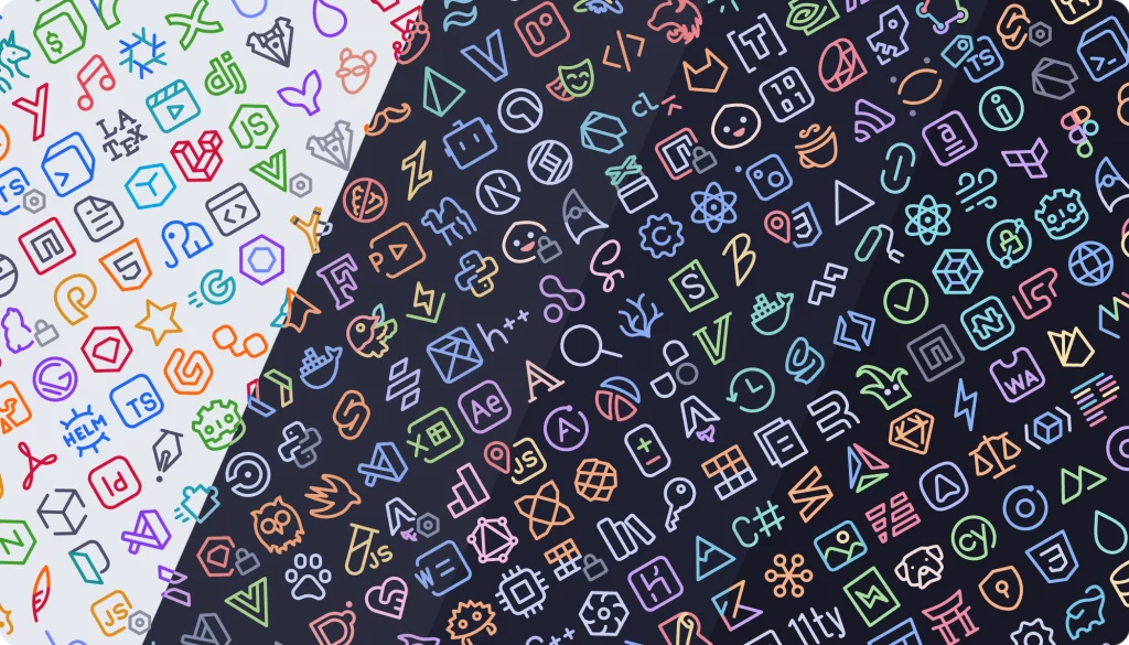 Los iconos son componentes importantes de Visual Studio Code.