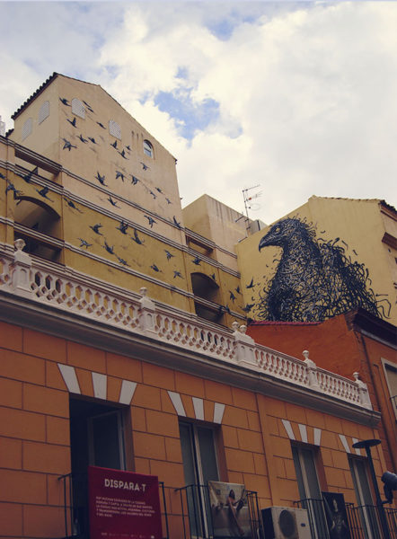 daleast malaga maus soho paint wall street art