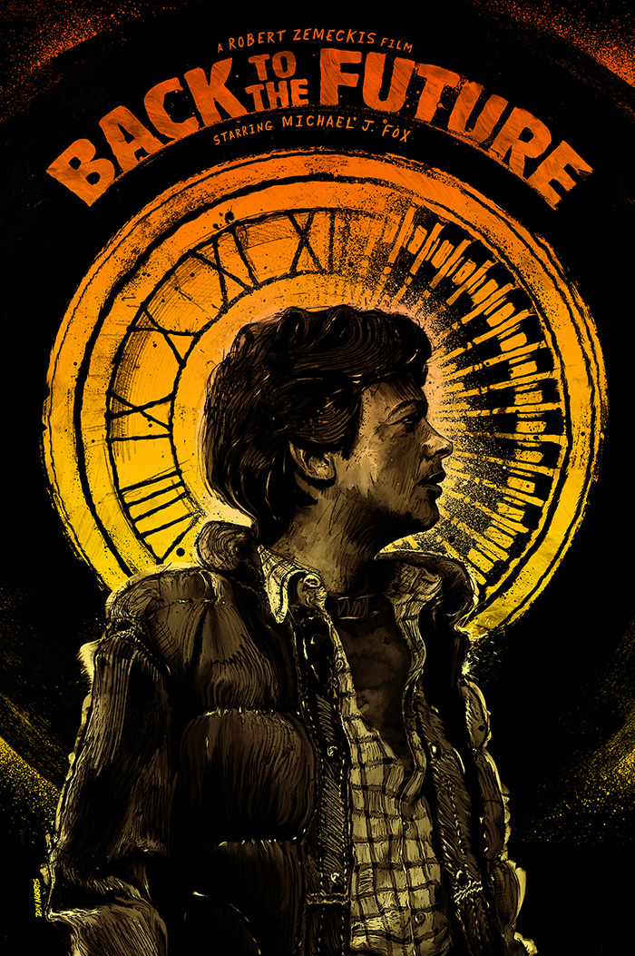 Marty McFly por Daniel Norris danielnorris_backtothefuture700 daniel norris