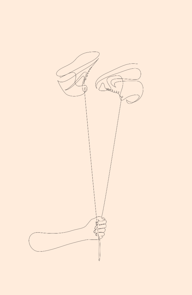 Differantly inspiración minimalismo diseño gráfico one-line nike