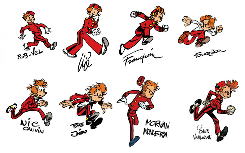 cómics belgas spirou y fantasio