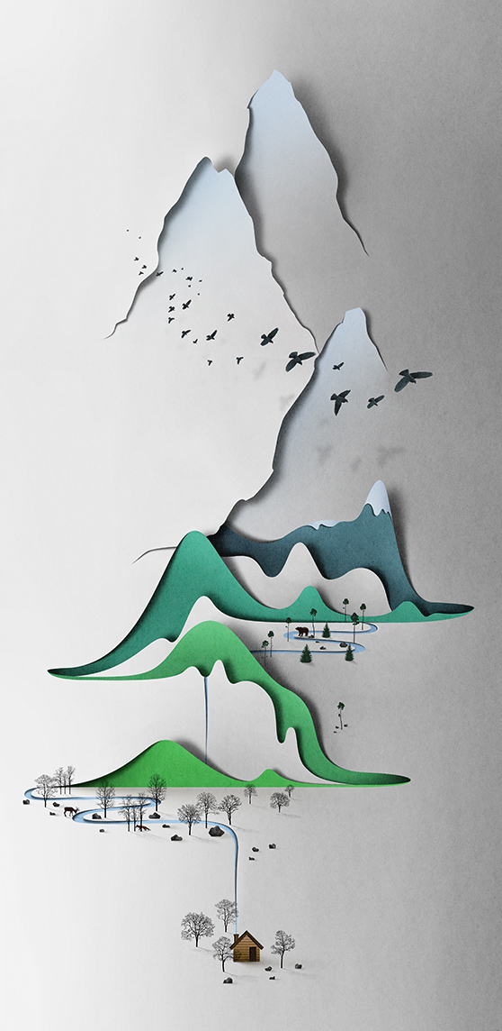 Uno de los trabajos de Eiko Ojala eiko-ojala-montañas