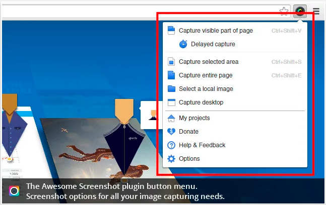 extensiones para tu navegador para chrome utilidades para web herramientas awesome screenshot