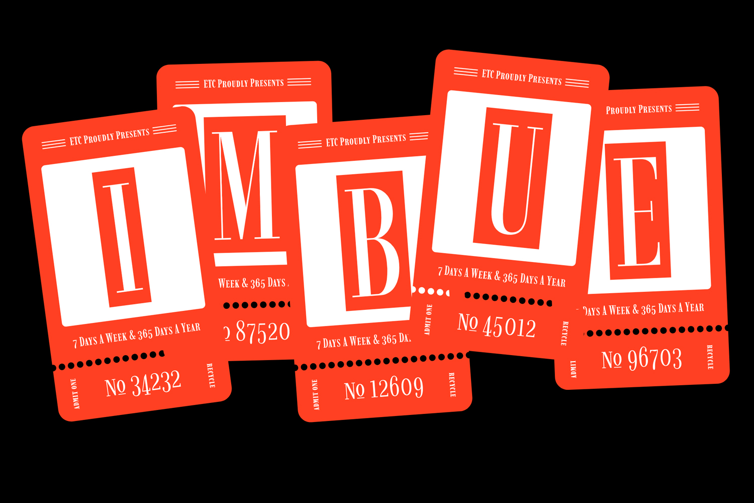 Imbue, otra de las tipografías gratuitas de Etcetera Type Company, una de las fundiciones más importantes en la distribución de fuentes de libre uso.