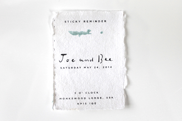 invitacion boda materiales