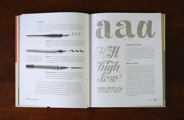 in progress jessica hische 2 libros de tipografía y lettering