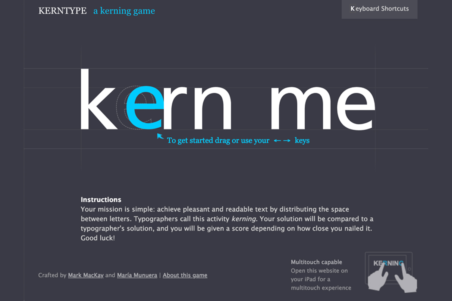 KernType, otro de los juegos estrellas de Method of Action
