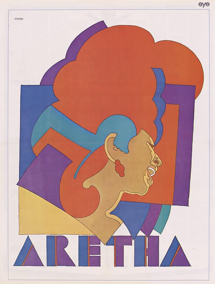 Aretha Franklin Milton Glaser