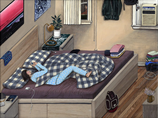 En la cama, Moon Paige