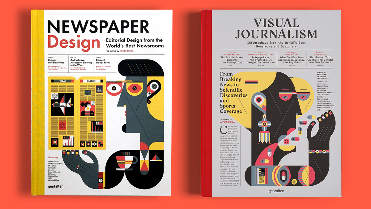 Newspaper Design y Visual Journalism de Gestalten y Javier Errea.
