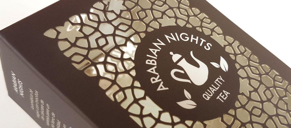 Acabados y materiales Packaging - Te ARABIAN NIGHTS