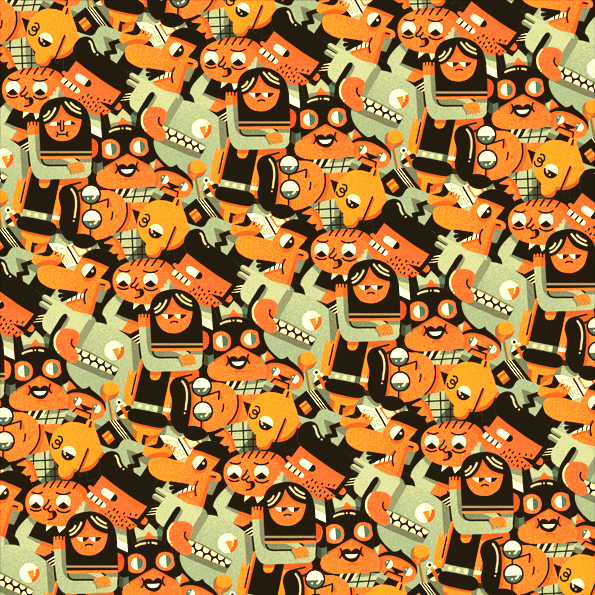 patrones estilos diseno grafico ilustracion pattern26