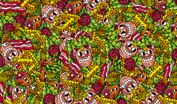 patrones estilos diseno grafico ilustracion pattern27