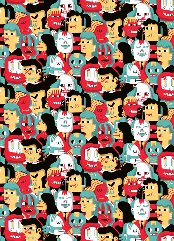 patrones estilos diseno grafico ilustracion pattern27