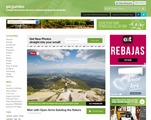 home de la web de picjumbo picjumbo.enfoquegaussiano-4