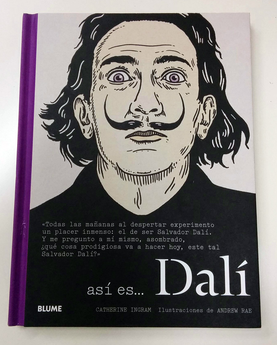 portada del libro "así es... Dalí" portada