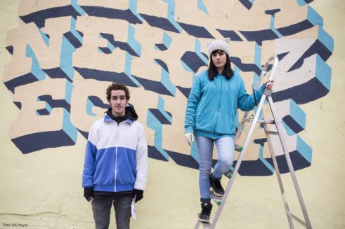 reskate mural pintura pared