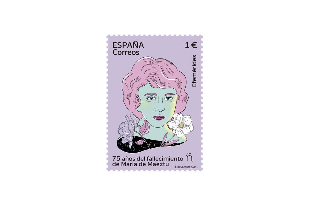 #8MTodoElAño de Correos: Sellos postales ilustrados para visibilizar a mujeres ilustres.
