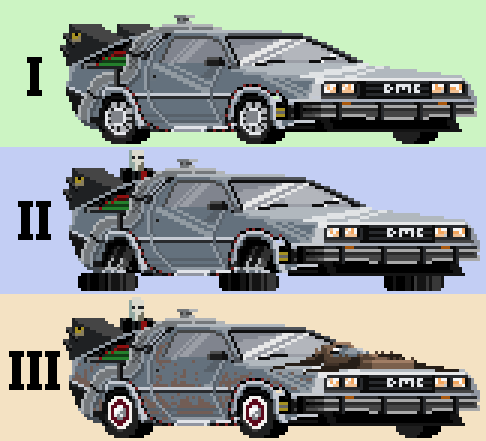 El pixel art de Matt Frith también nos ha mostrado al DeLorean tumblr_mmycje2quZ1snwkluo2_r2_500