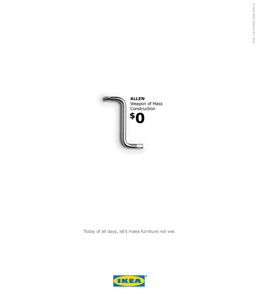 Campaña Allen Key de BBH para IKEA
