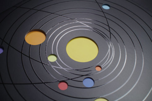 vinilos ilustrados ilustración de vinilo vinyl moon