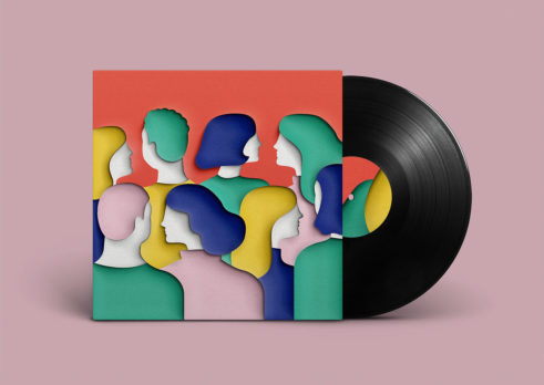 vinilos ilustrados ilustración de vinilo secret 7