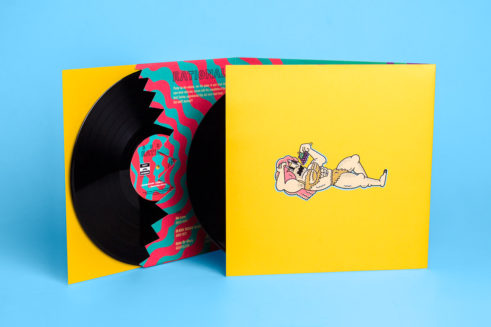 vinilos ilustrados ilustración de vinilo vinyl moon